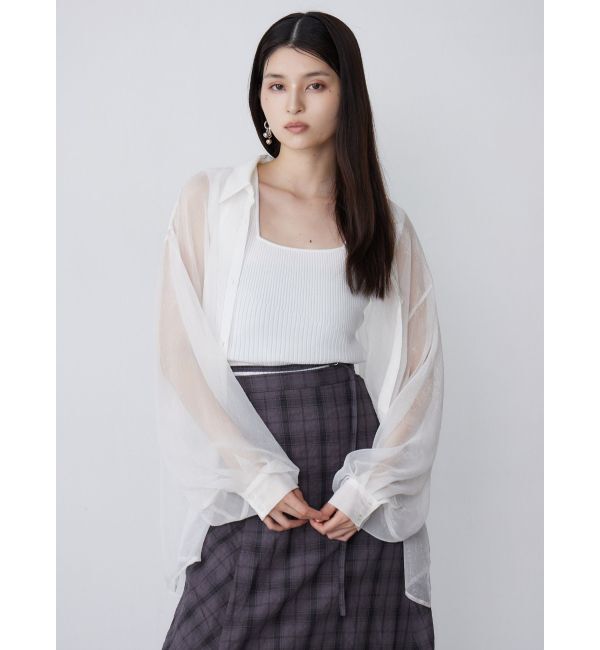MURUA「2wayフレンチスリーブニット」|ニット・セーター|