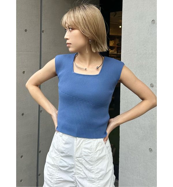 MURUA「2wayフレンチスリーブニット」|ニット・セーター|