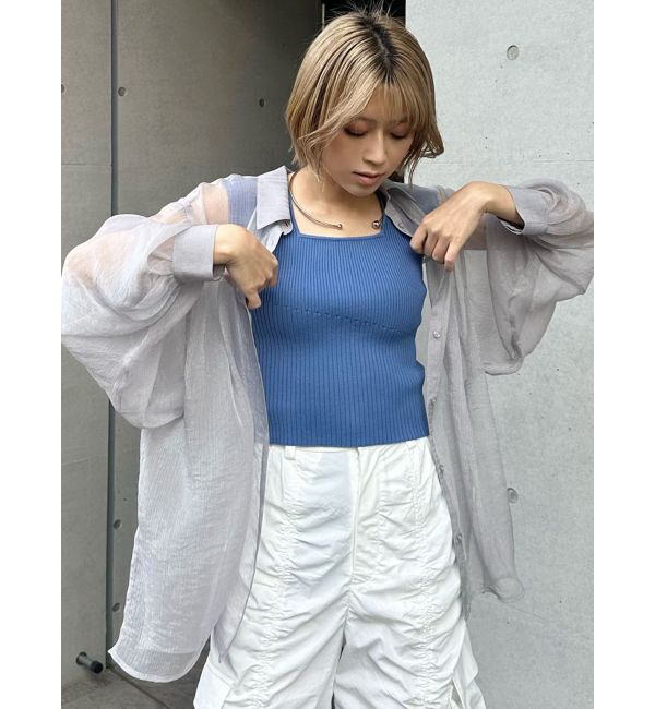 MURUA「2wayフレンチスリーブニット」|ニット・セーター|