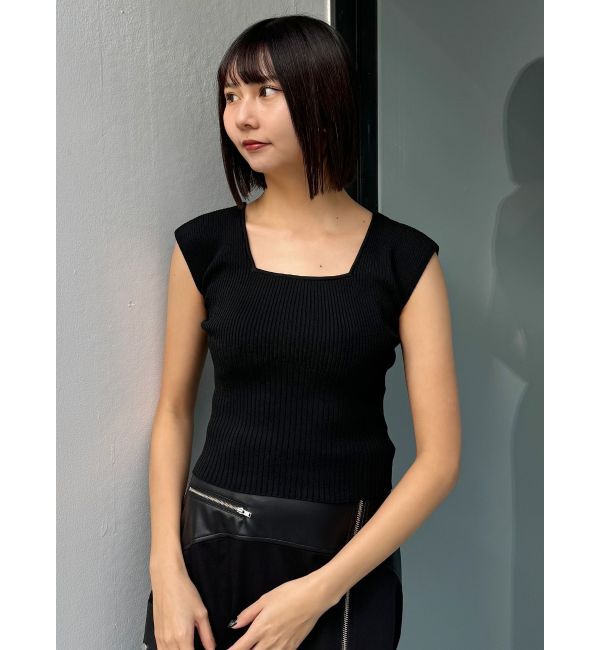 MURUA「2wayフレンチスリーブニット」|ニット・セーター|