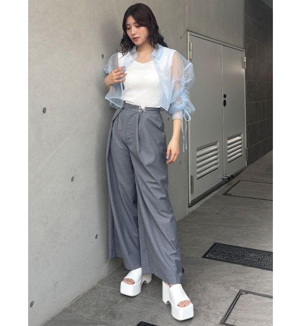 MURUA「2wayフレンチスリーブニット」|ニット・セーター|