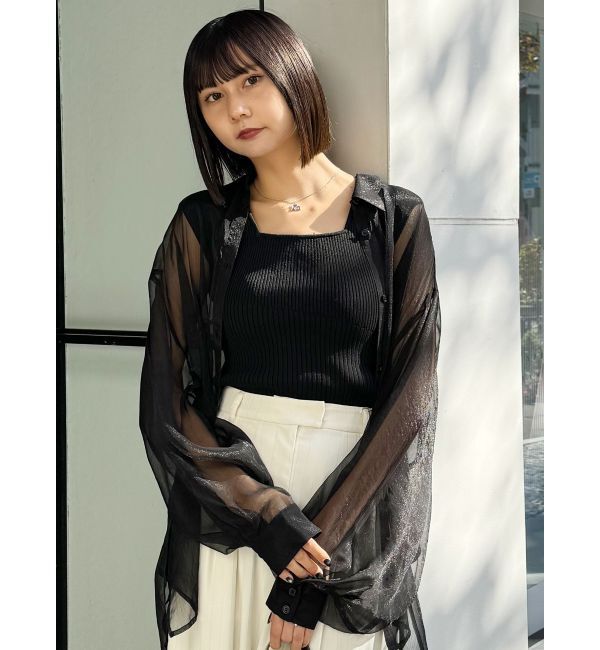 MURUA「2wayフレンチスリーブニット」|ニット・セーター|