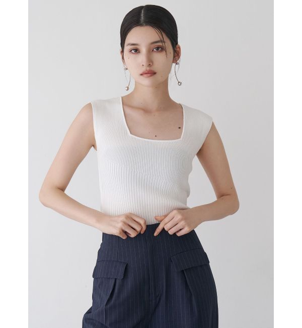 MURUA「2wayフレンチスリーブニット」|ニット・セーター|