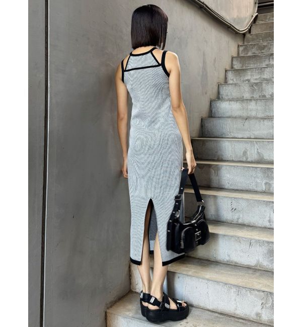 MURUA「レイヤードライクニットキャミワンピース」|ワンピース|