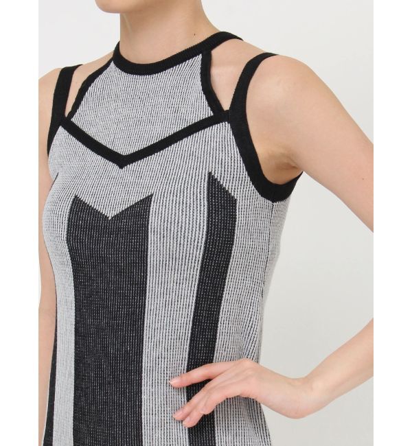 MURUA「レイヤードライクニットキャミワンピース」|ワンピース|