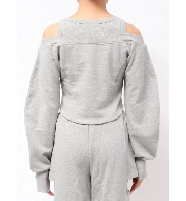 MURUA「タンクレイヤードスウェットトップス」|Tシャツ・カットソー|