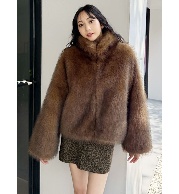 MURUA「レオパードミニスカート」|スカート|