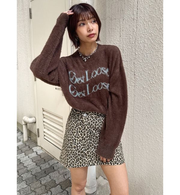 MURUA「レオパードミニスカート」|スカート|