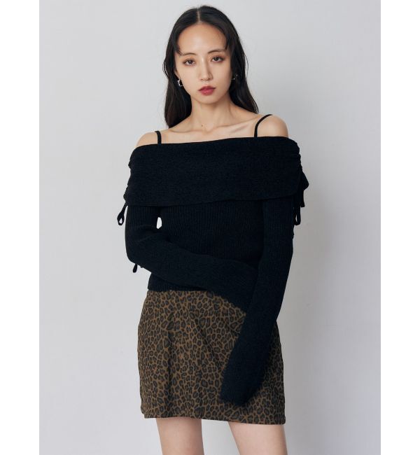 MURUA「レオパードミニスカート」|スカート|