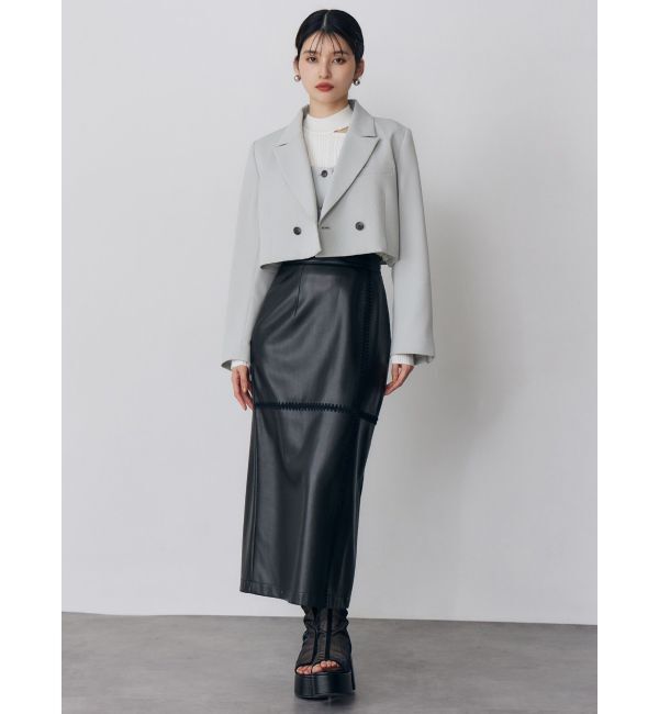 MURUA「ショートテーラードジャケット【セット販売対象】」|テーラードジャケット|