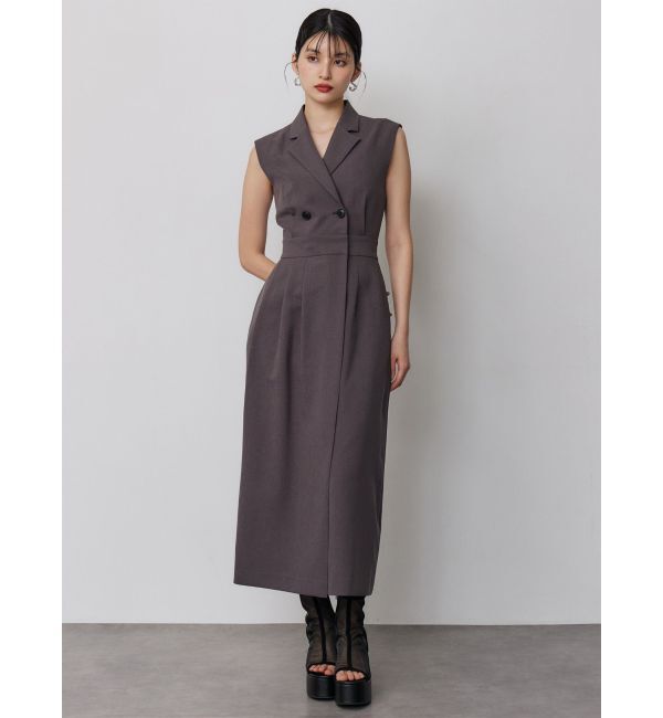 MURUA「テーラードライクワンピース【接触冷感】」|ワンピース|