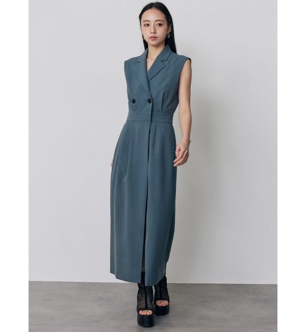 MURUA「テーラードライクワンピース【接触冷感】」|ワンピース|