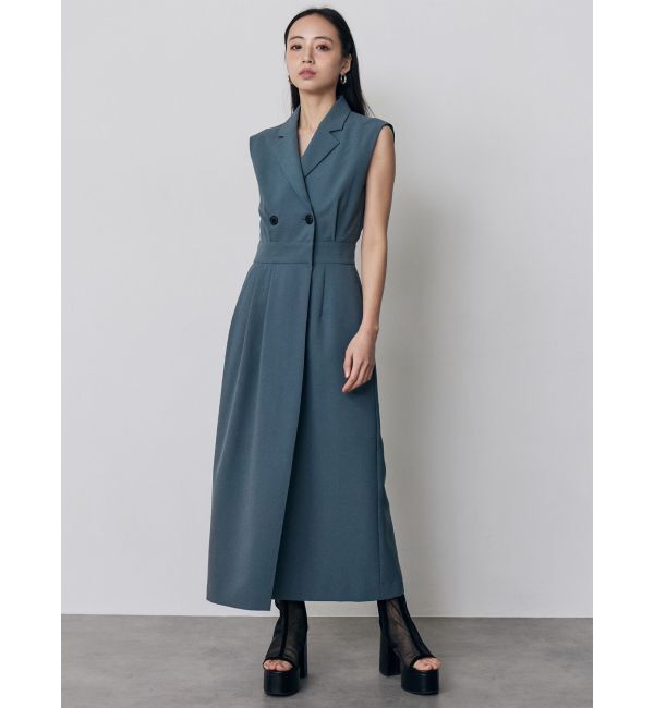 MURUA「テーラードライクワンピース【接触冷感】」|ワンピース|