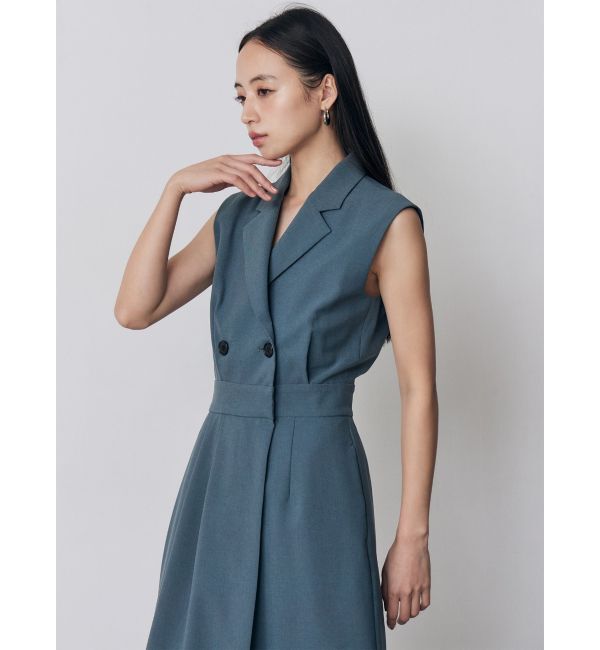 MURUA「テーラードライクワンピース【接触冷感】」|ワンピース|