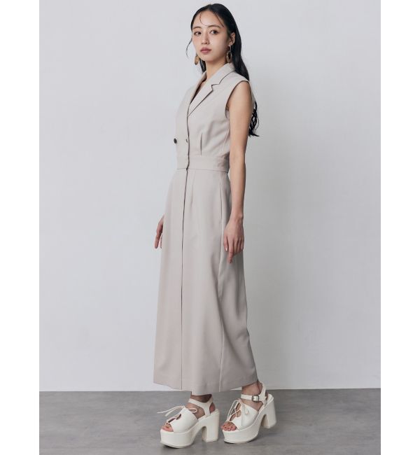 MURUA「テーラードライクワンピース【接触冷感】」|ワンピース|