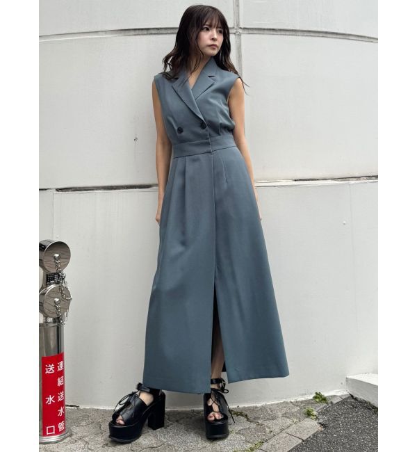 MURUA「テーラードライクワンピース【接触冷感】」|ワンピース|