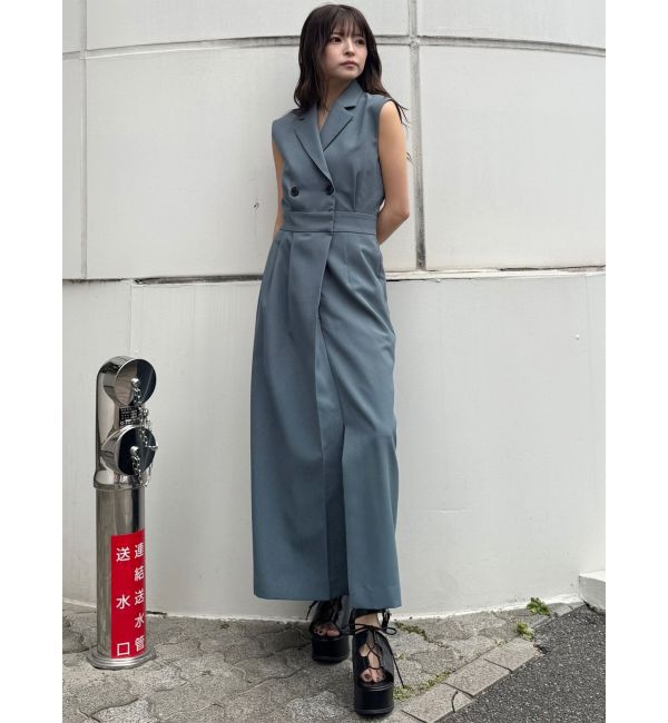 MURUA「テーラードライクワンピース【接触冷感】」|ワンピース|