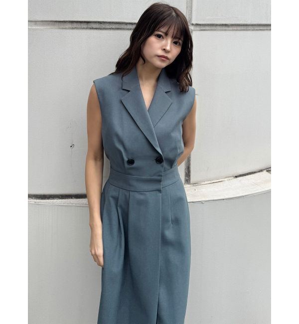 MURUA「テーラードライクワンピース【接触冷感】」|ワンピース|