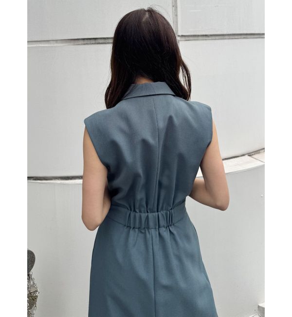 MURUA「テーラードライクワンピース【接触冷感】」|ワンピース|