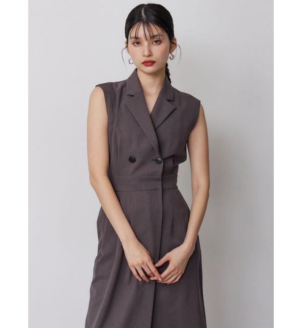 MURUA「テーラードライクワンピース【接触冷感】」|ワンピース|