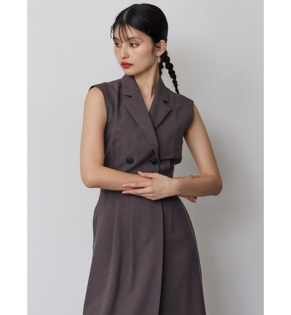 MURUA「テーラードライクワンピース【接触冷感】」|ワンピース|