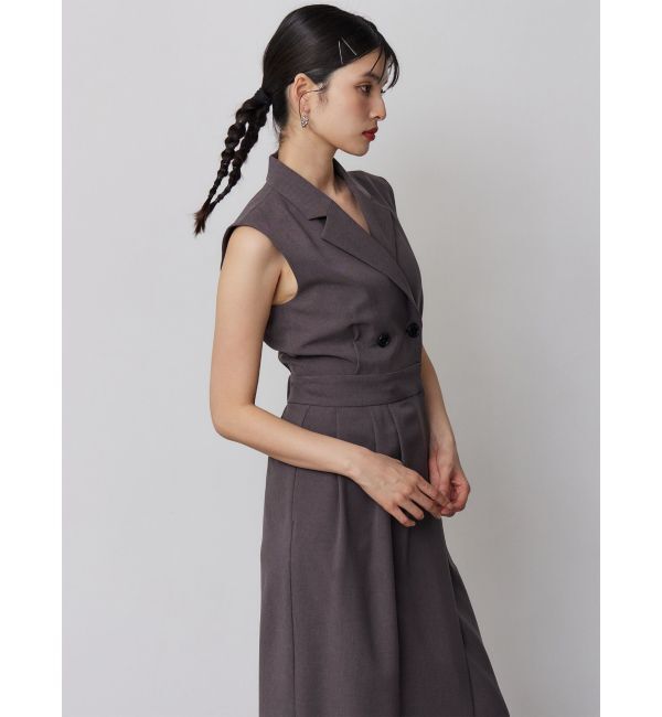 MURUA「テーラードライクワンピース【接触冷感】」|ワンピース|