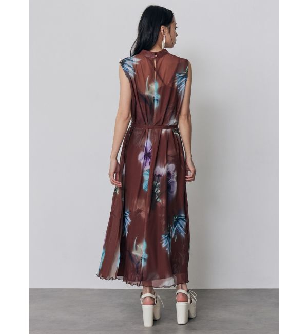 MURUA「ブラーフラワーワンピース」|ワンピース|