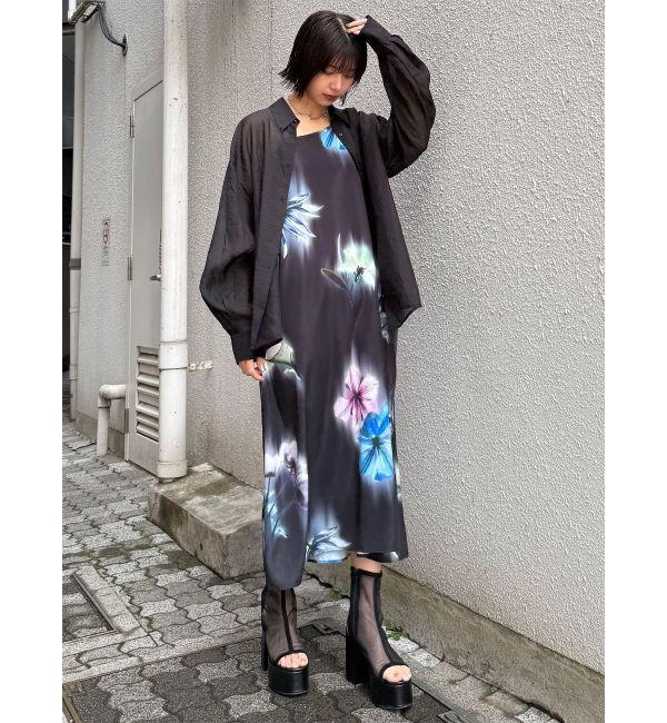 MURUA「ブラーフラワーワンピース」|ワンピース|