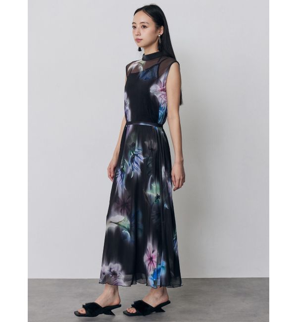 MURUA「ブラーフラワーワンピース」|ワンピース|