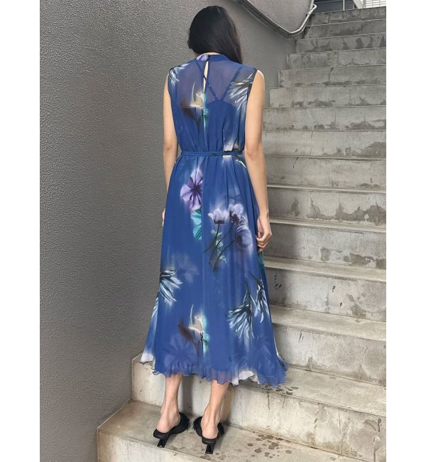 MURUA「ブラーフラワーワンピース」|ワンピース|