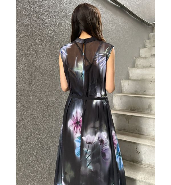 MURUA「ブラーフラワーワンピース」|ワンピース|