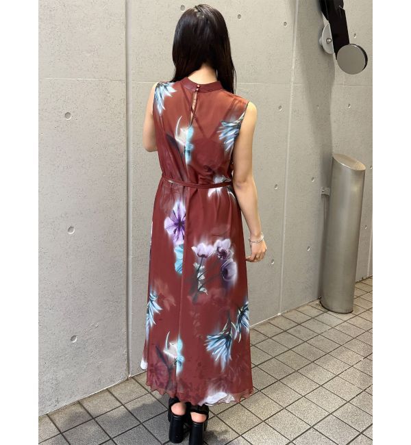 MURUA「ブラーフラワーワンピース」|ワンピース|