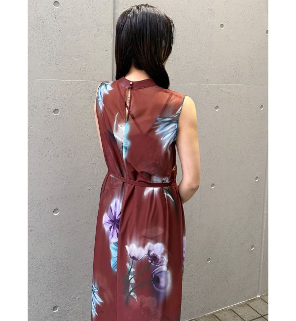 MURUA「ブラーフラワーワンピース」|ワンピース|