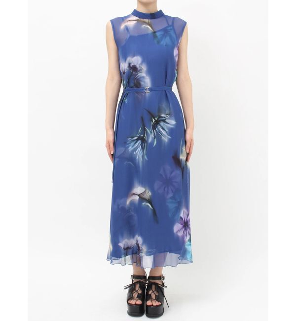 MURUA「ブラーフラワーワンピース」|ワンピース|