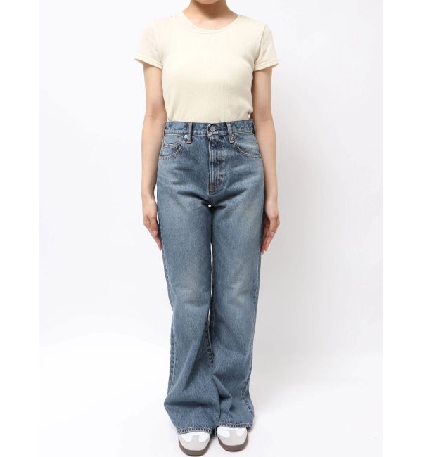 Ungrid「ハイウエストフレアデニム」|デニム|