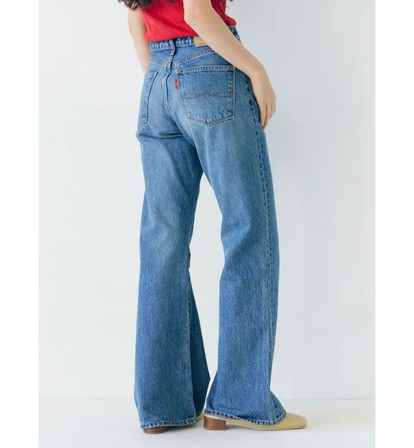 Ungrid「ハイウエストフレアデニム」|デニム|