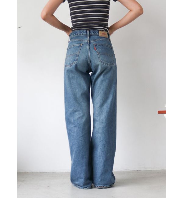 Ungrid「ハイウエストフレアデニム」|デニム|