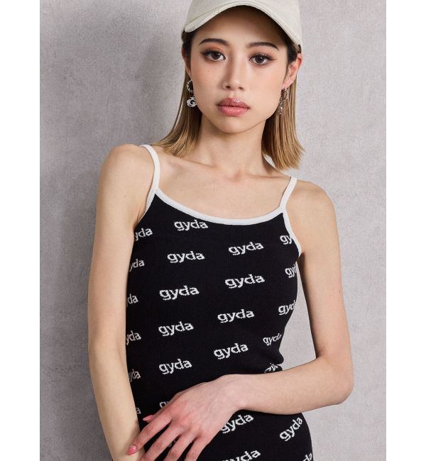 GYDA「gyda bicolor ニットキャミワンピース」|ワンピース|