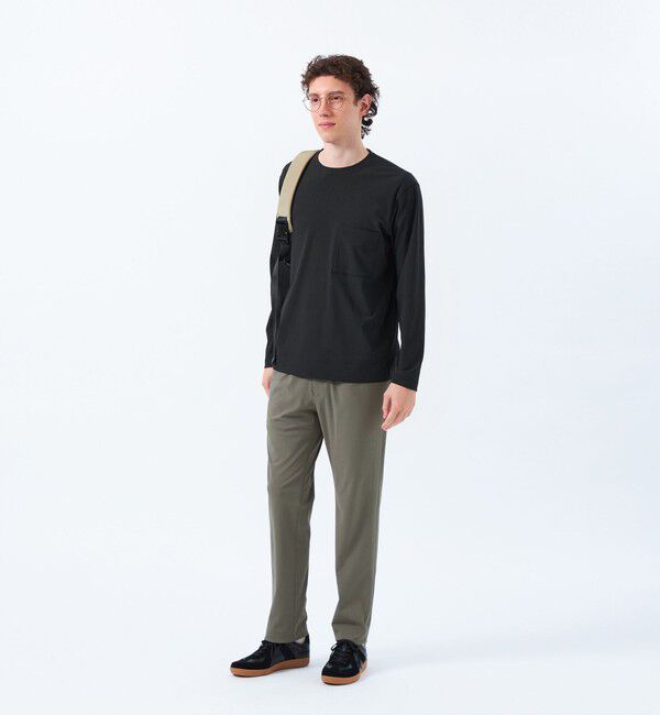 MACKINTOSH PHILOSOPHY「ドライフラットストレッチ イージーパンツ ドライフラットストレッチクロス」|スラックス|