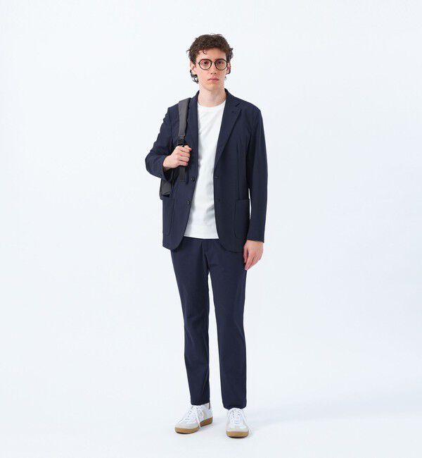 MACKINTOSH PHILOSOPHY「ドライフラットストレッチ イージーパンツ ドライフラットストレッチクロス」|スラックス|