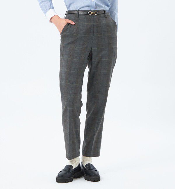 MACKINTOSH PHILOSOPHY「ウォッシャブルウールテーパードパンツ」|その他|チャコールグレー