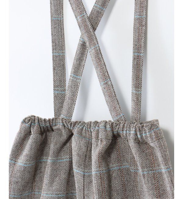 ikka kids「【キッズ】ヘリンボンチェックサロペット（120~160cm）」|その他|