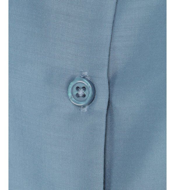 ikka「バックスリットシアシャツワンピース」|その他|