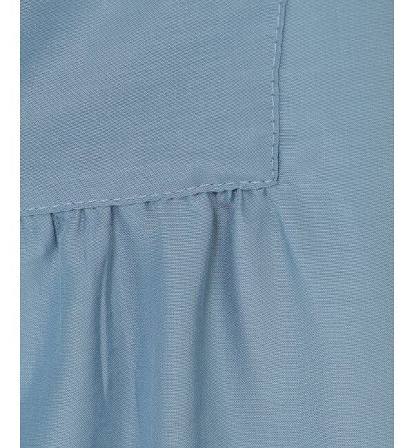 ikka「バックスリットシアシャツワンピース」|その他|