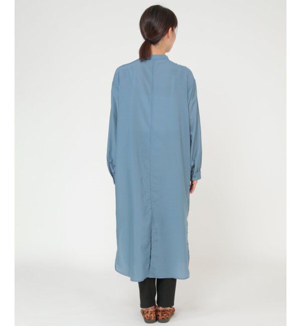 ikka「バックスリットシアシャツワンピース」|その他|