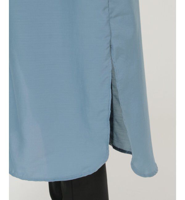 ikka「バックスリットシアシャツワンピース」|その他|