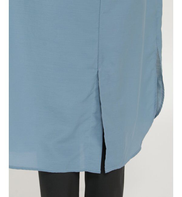 ikka「バックスリットシアシャツワンピース」|その他|