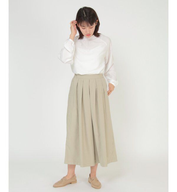 ikka「バックサテンタックスカーチョ」|その他|