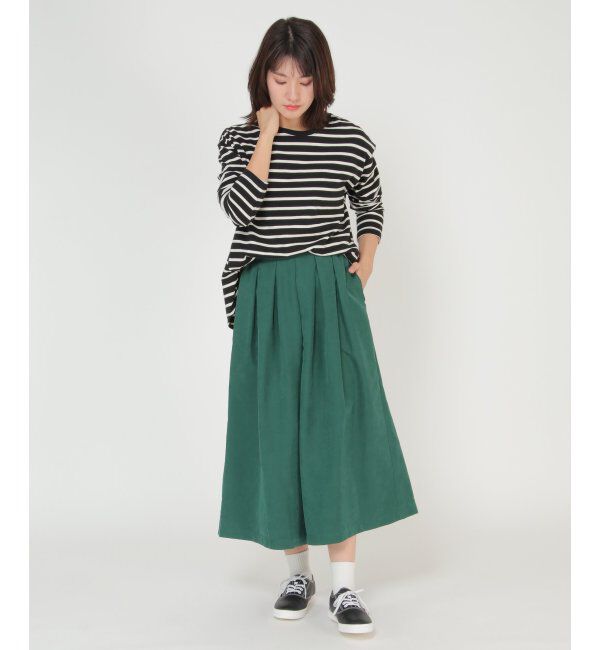 ikka「バックサテンタックスカーチョ」|その他|