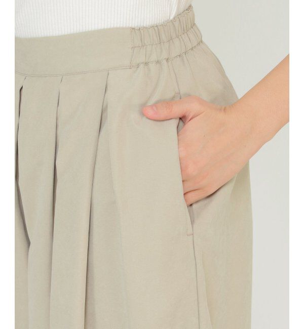 ikka「バックサテンタックスカーチョ」|その他|